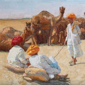 camel-trader-series---old-friends---24x28