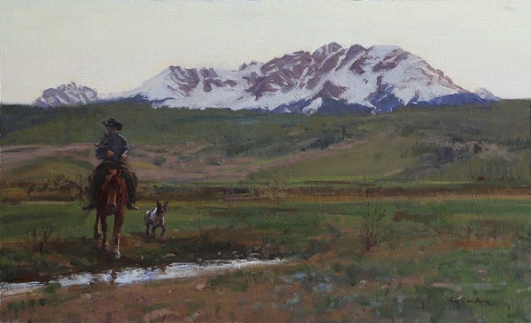 Riding Home Before Dark